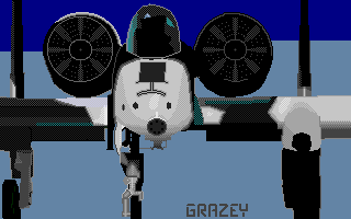 Fairchild A10 Tankbuster. Grazey 1988